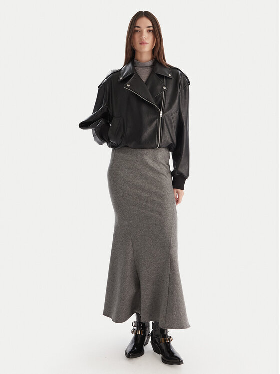 PINKO PINKO Maxi szoknya Pabla 106095 A2ZU Szürke Regular Fit