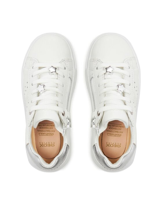 Geox Geox Sneakersy J Nettuno Girl J45GCB 085BC C0007 S Biały