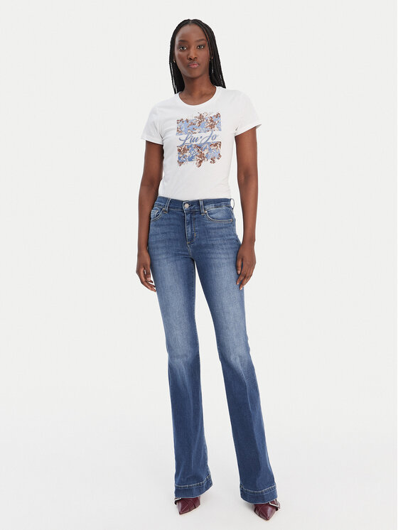 Liu Jo Liu Jo Jeansy UA6061 DS081 Modrá Flare Fit