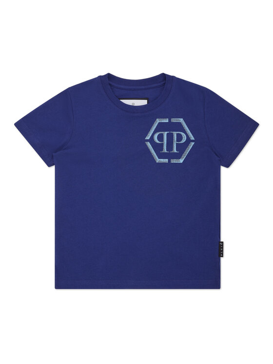 PHILIPP PLEIN PHILIPP PLEIN T-shirt 28201 Celeste Regular Fit