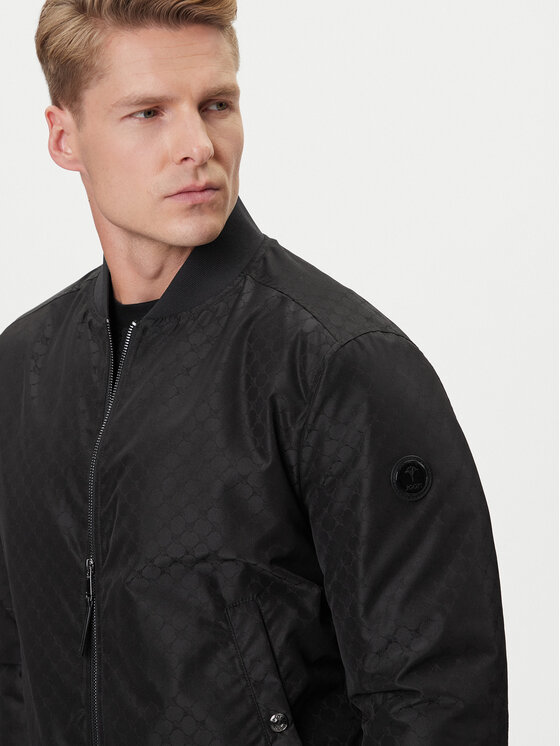 JOOP! JOOP! Μπόμπερ μπουφάν 17 JO-330Adams 30047976 Μαύρο Regular Fit