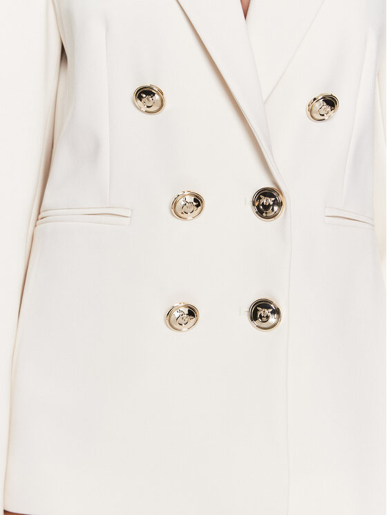 PINKO Pinko Sako Alexia 100256 A0IG Écru Regular Fit