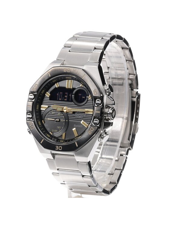 Casio Casio Zegarek ECB-10DB-1A9EF Srebrny