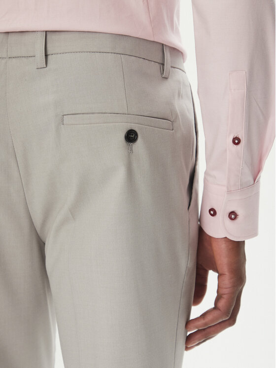 Lindbergh Lindbergh Oblek 30-61040 Sivá Slim Fit