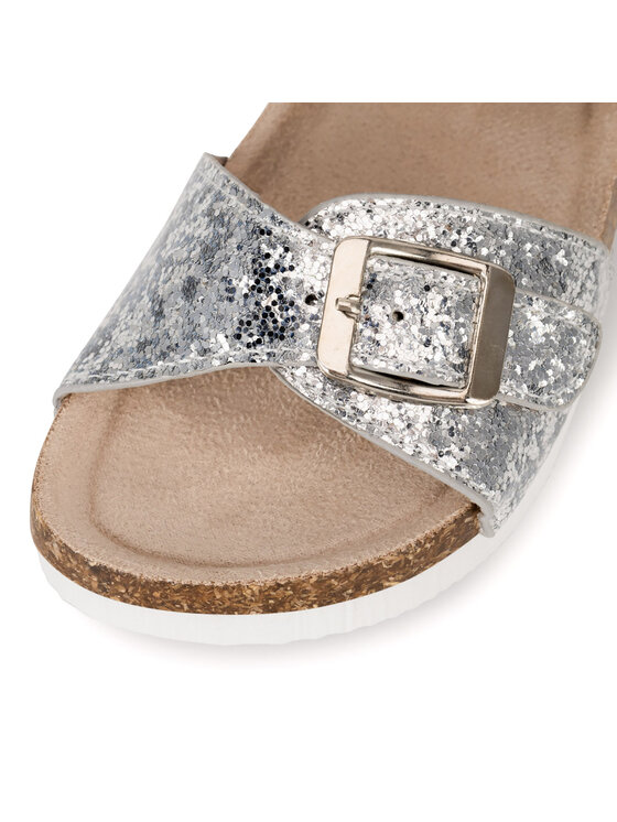 Nelli Blu Nelli Blu Sandale CF-040124-01 Srebrna