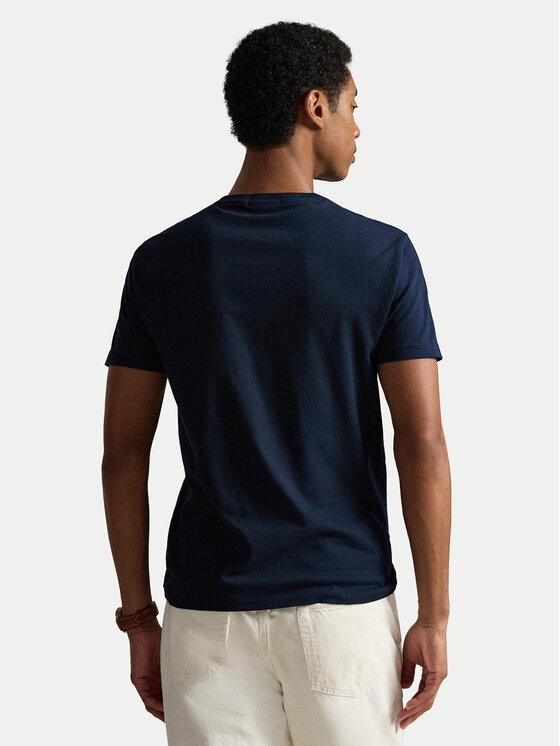 Polo Ralph Lauren Polo Ralph Lauren Tričko 710P07343002 Tmavomodrá Regular Fit