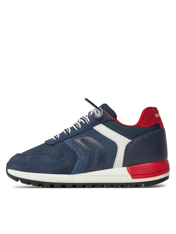 Geox Geox Tenisice J Alben Boy J459EB 022FU C0700 S Tamnoplava