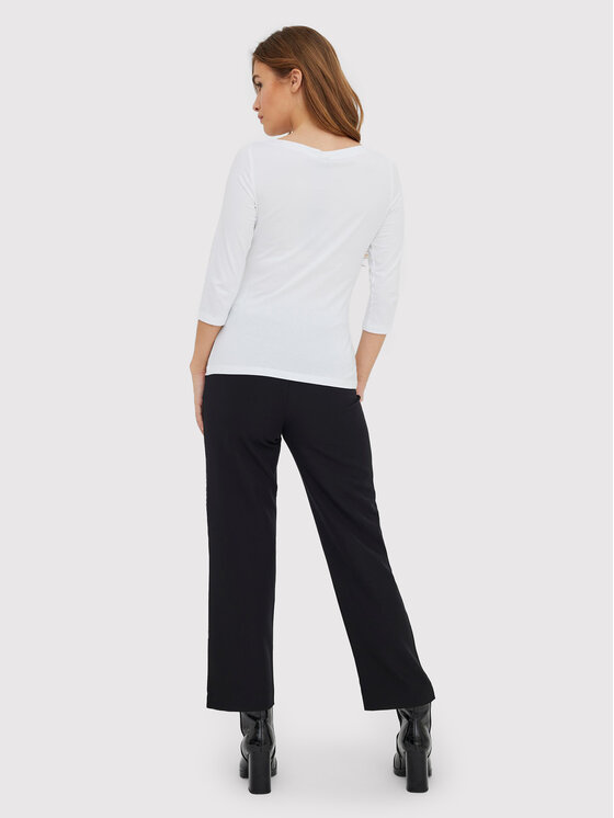 Vero Moda Vero Moda Blūze Panda 10274133 Balts Regular Fit