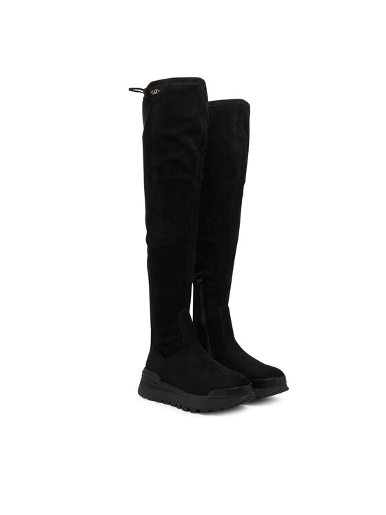 Liu Jo Liu Jo Cizme lungi muschetar Amazing 06 BF5053 TX028 Negru