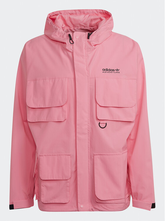adidas Giacca di transizione Adventure HK4997 Rosa Loose Fit Modivo