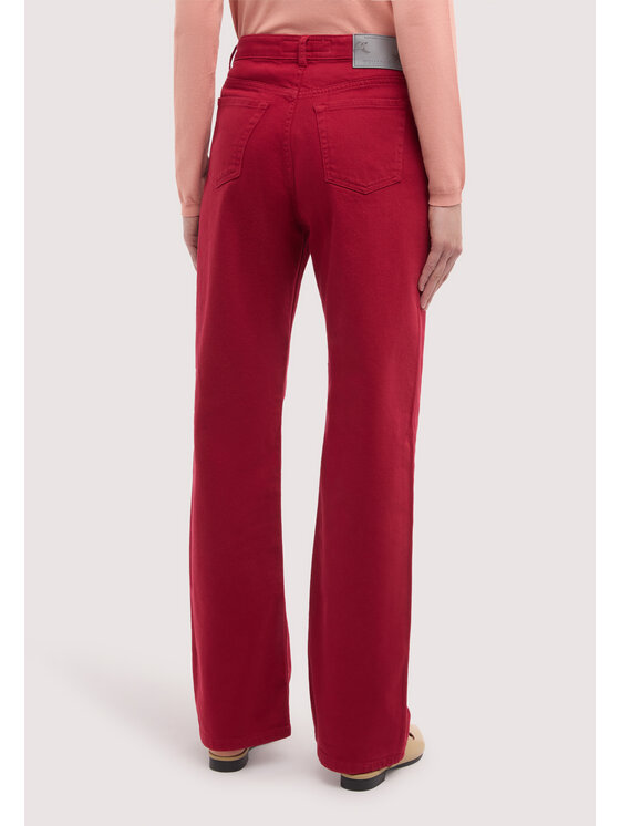 Trussardi Trussardi Pantaloni di tessuto P7059000362N036 Rosso Regular Fit