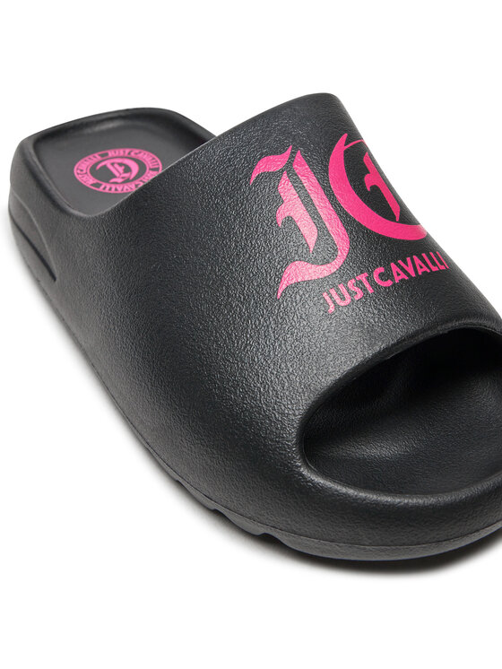 Just Cavalli Just Cavalli Шльопанці 76RA3ST2 Чорний