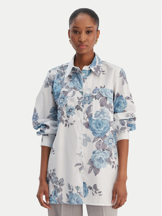 Marella Marella Särk Amici 2613111101 Sinine Regular Fit