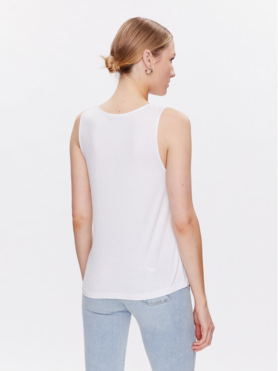 Liu Jo Beachwear Liu Jo Beachwear Top VA3100 J5360 Biały Regular Fit