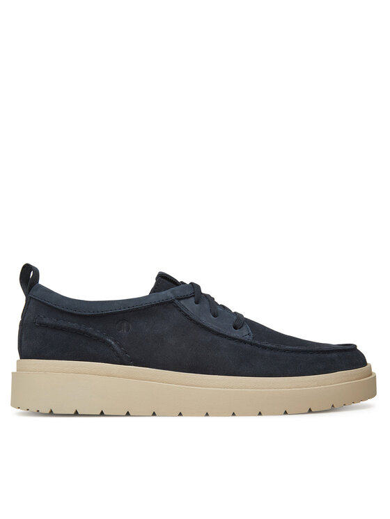 Clarks Clarks Félcipő Polden Moc 26180866 Sötétkék