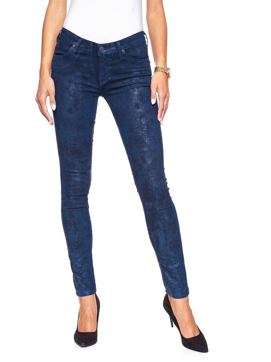 Lee Lee Jeansy SCARLETT Niebieski Skinny Fit