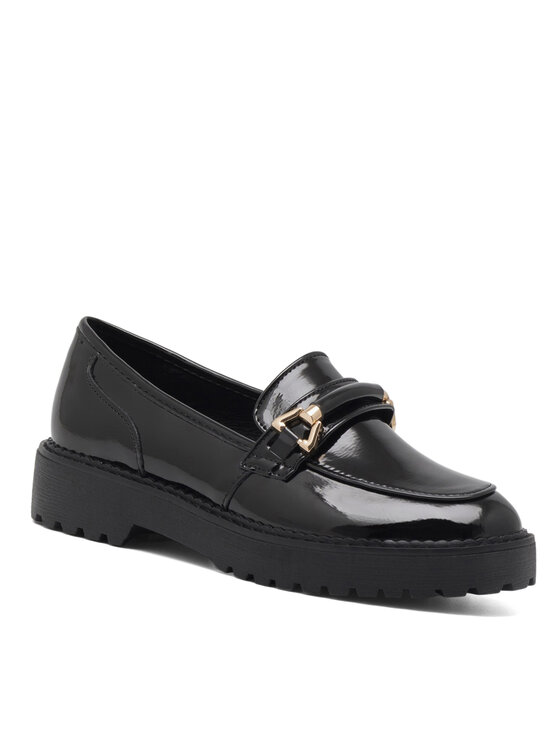 Damskie Loafersy JENNY, Rozmiar 41, Czarne, ALEAH WS5621-02A