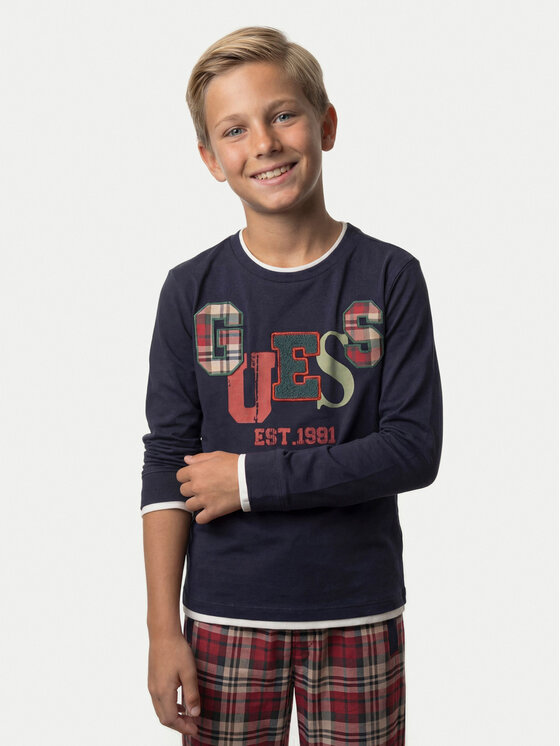 Guess Guess Πιτζάμα L6BG04 K8111 Έγχρωμο Regular Fit