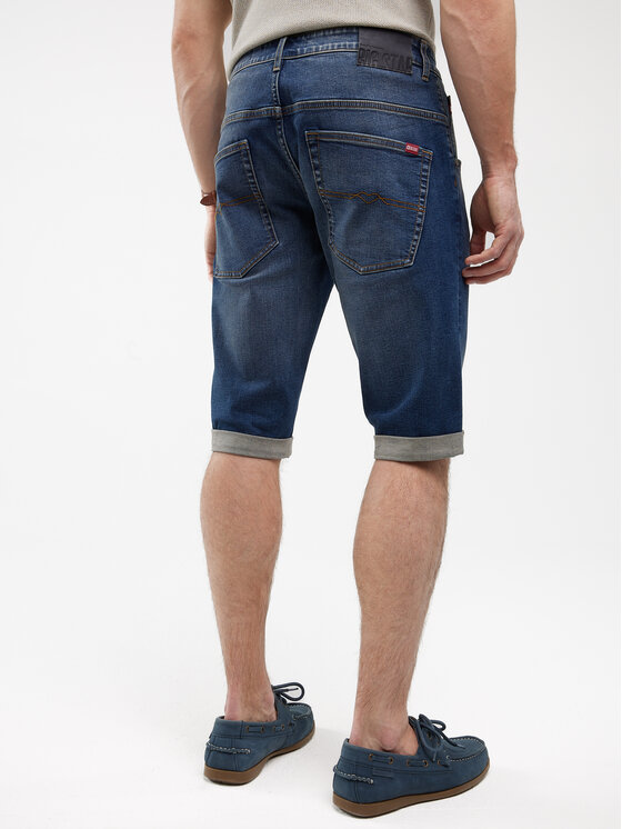 BIG STAR BIG STAR Kurtka jeansowa CONNER Niebieski Basic Fit