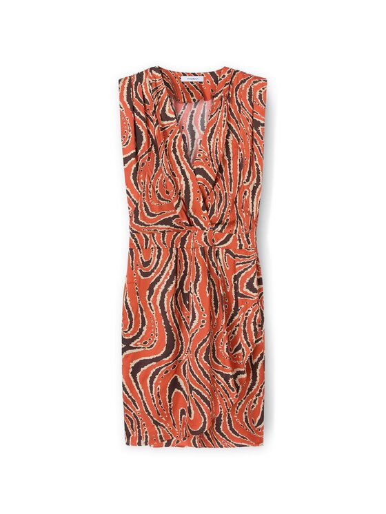 Motivi Motivi Sukienka codzienna 7049Q103275N0S7 Pomarańczowy Regular Fit