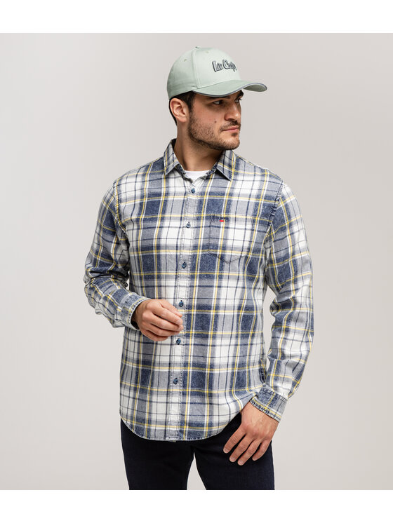 Lee Cooper Lee Cooper Koszula WILL 2109 Kolorowy Regular Fit