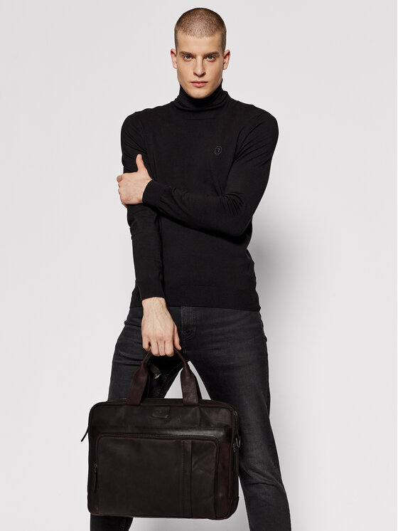Strellson Strellson Torba za prenosnik Brick Lane 4010002954 Rjava