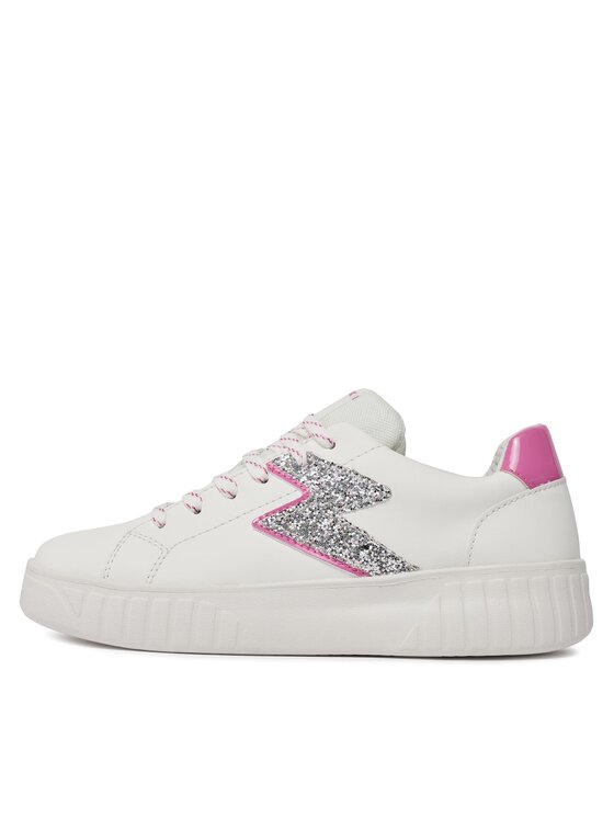 Geox Geox Tenisice J Mikiroshi Girl J45DVA 0BCEW C0563 D Bijela