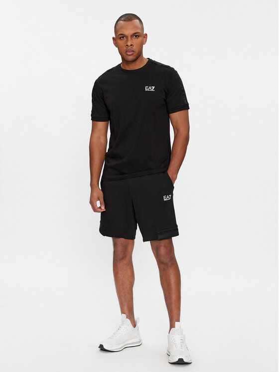 EA7 Emporio Armani EA7 Emporio Armani Pantaloncini sportivi 3DPS73 PJEQZ 0200 Nero Regular Fit
