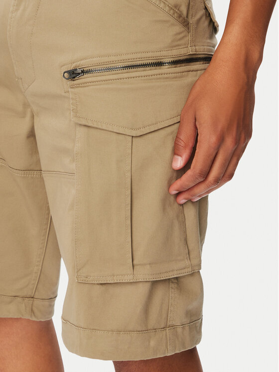 G-STAR G-Star Raw Szorty materiałowe Rovic D08566-5126-239 Beżowy Relaxed Fit
