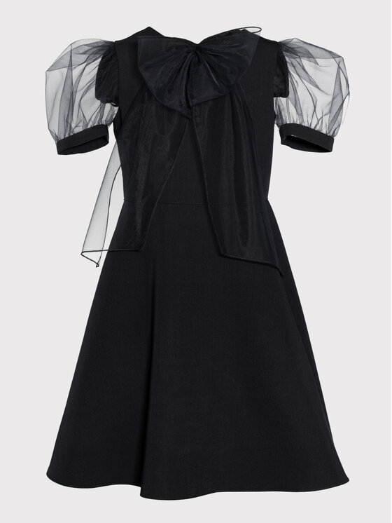 SLY SLY Sukienka 3S-203A Czarny Comfortable Fit