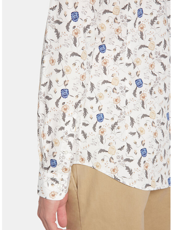 Pako Lorente Pako Lorente Koszula P25WF-1X-034 Biały Slim Fit
