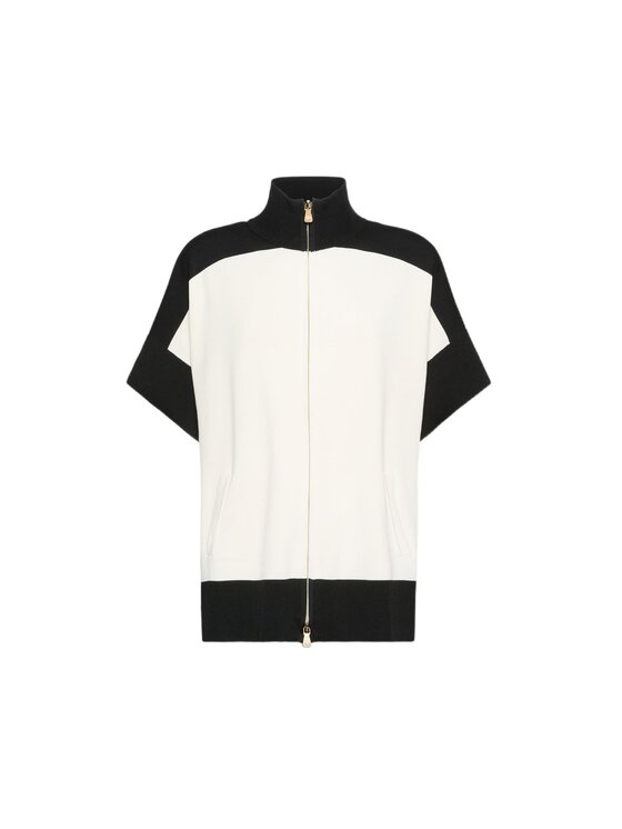 Elena Mirò Elena Mirò Cardigan S606Z000010N0A1 Nero Boxy Fit