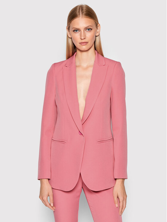 Kontatto Kontatto Švarkas CO3000A Rožinė Regular Fit