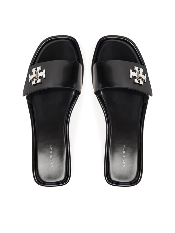 Tory Burch Tory Burch Klapki T Lock Slide 164676 Czarny
