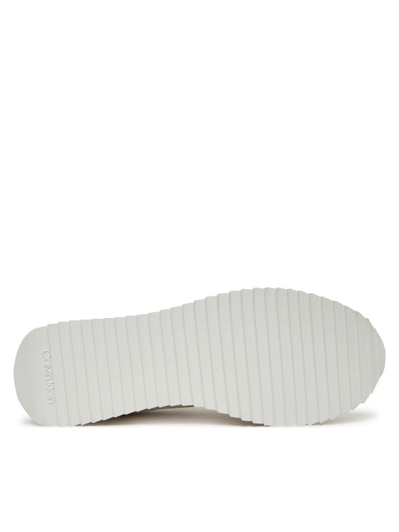 Calvin Klein Calvin Klein Tenisice Runner Lace Up - Jacq HW0HW02413 Écru