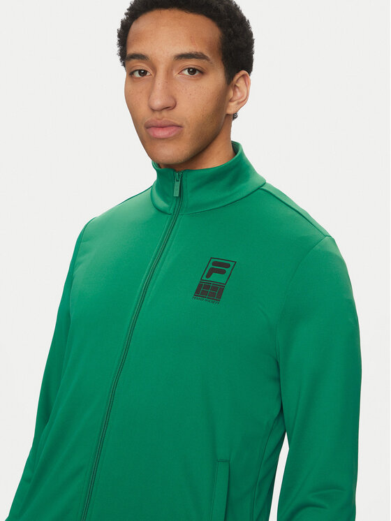 Fila Fila Trenerka Ledegem FAM1141 Zelena Regular Fit