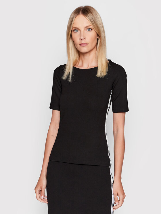 Hugo Blúzka Darvela 50481863 Čierna Slim Fit