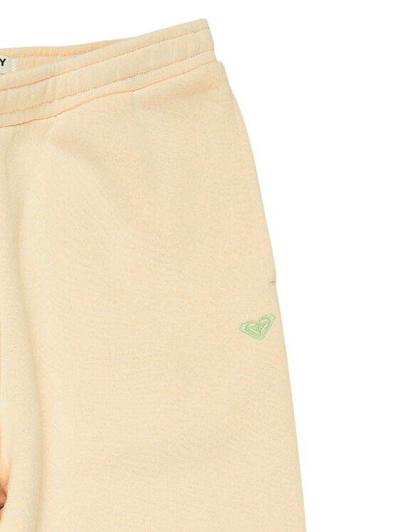 Roxy Roxy Spodnie dresowe Remember The Name ERGFB03340 Beżowy Regular Fit
