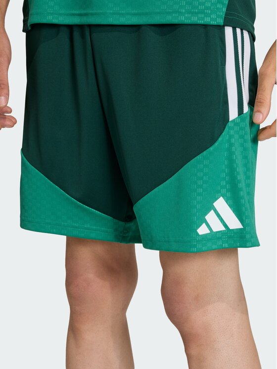 adidas adidas Szorty sportowe 161666 Zielony Regular Fit