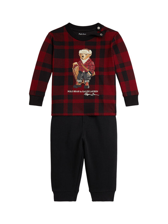 Polo Ralph Lauren Polo Ralph Lauren Tepláková souprava 320981284001 Bordó Regular Fit