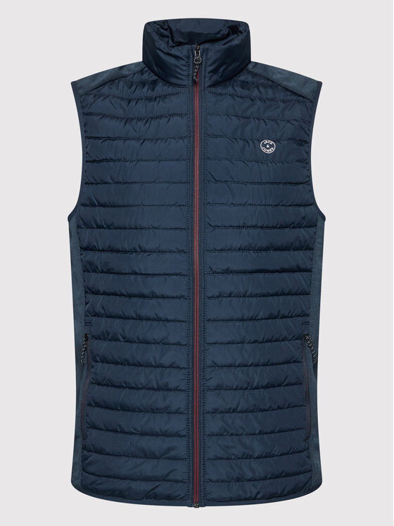 Jack & Jones Jack & Jones Kamizelka Multi 12200684 Granatowy Slim Fit