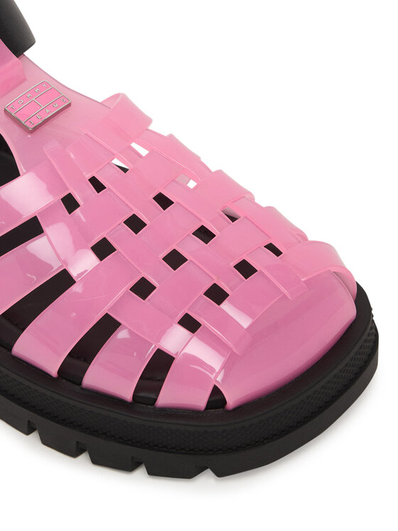 Tommy Jeans Tommy Jeans Σανδάλια Tjw Jelly Fisherman Sandal EN0EN02949 Ροζ