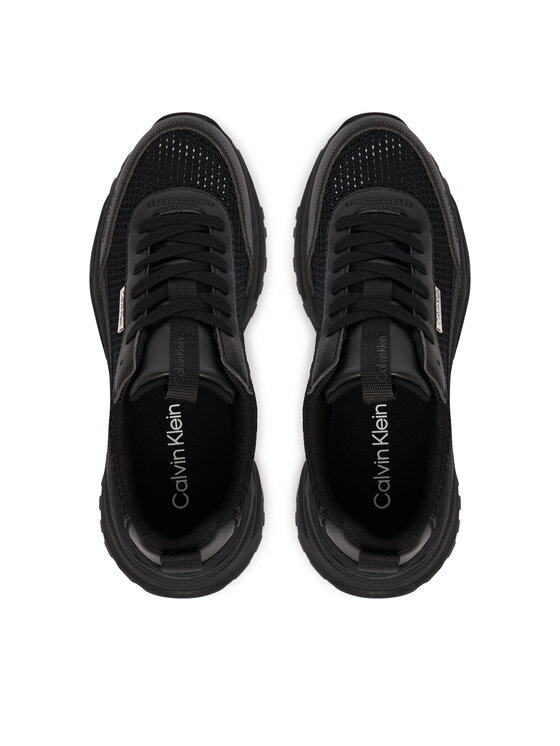 Calvin Klein Calvin Klein Sneakersy Hike Runner Lup Lin Mesh HW0HW03000 Czarny