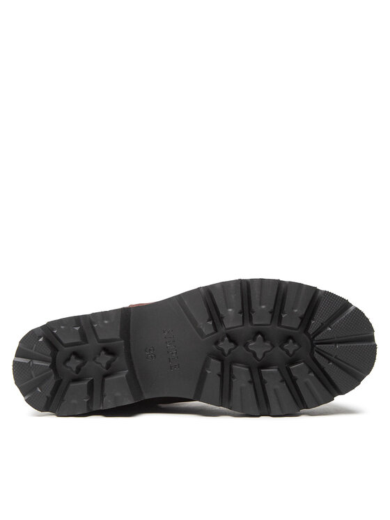 Simple Simple Botki SL-15-02-000049 Brązowy