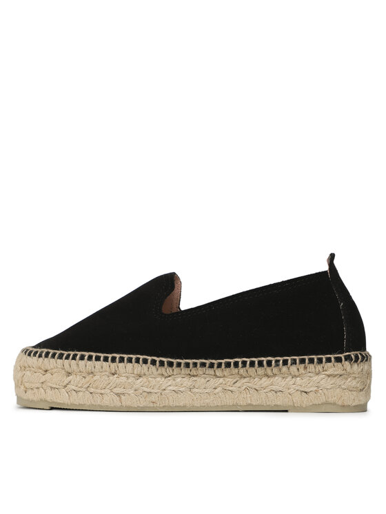 Manebi Manebi Espadrilky Double Sole Espadrilles K 1.0 D0 Černá