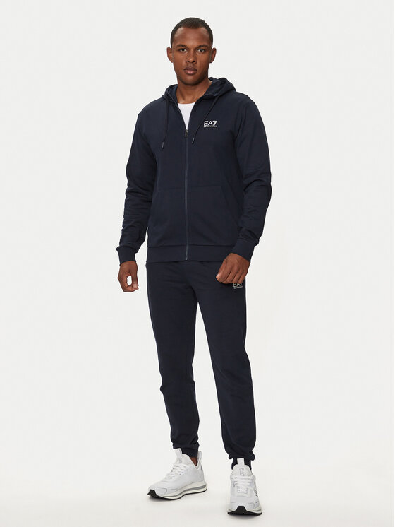 EA7 Emporio Armani EA7 Emporio Armani Majica dugih rukava 8NPM13 PJ05Z 1562 Tamnoplava Regular Fit