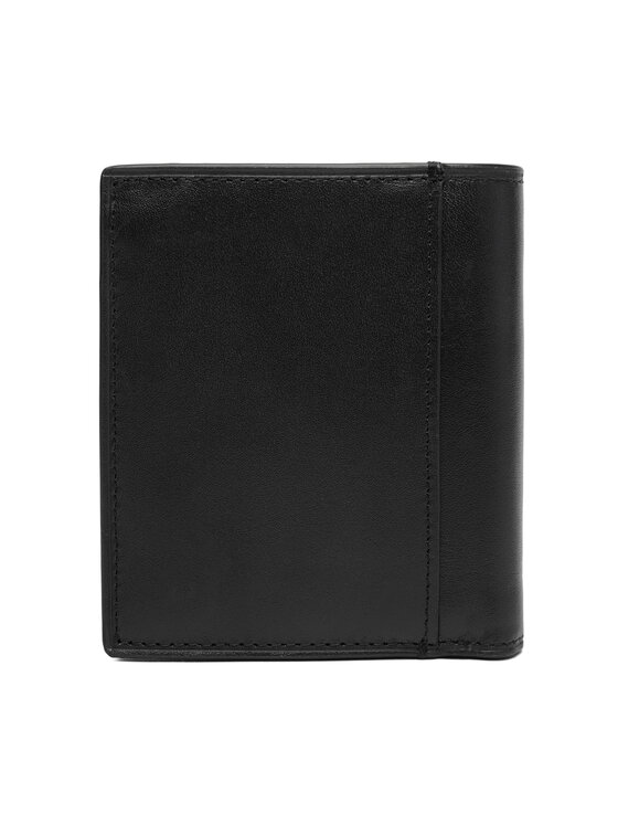 Calvin Klein Calvin Klein Голям мъжки портфейл Plaque N/S Slim Billfold LV04D1069G Черен
