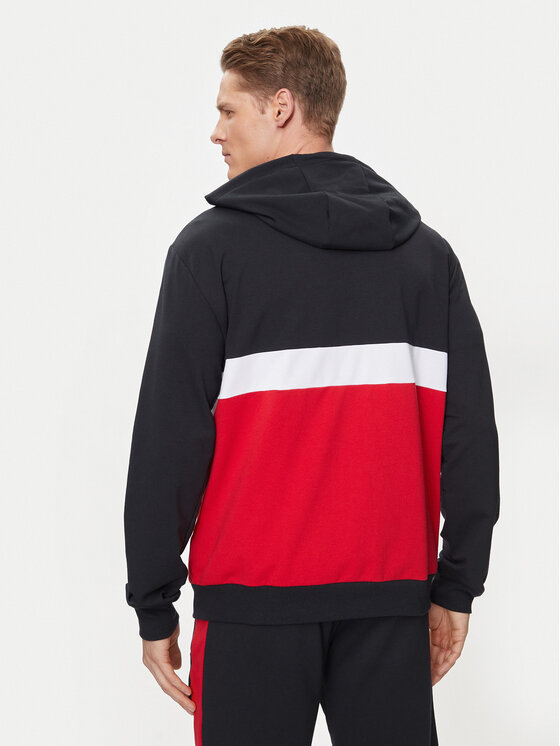 EA7 Emporio Armani EA7 Emporio Armani Pulóver 3DPM15 PJLIZ 1578 Sötétkék Regular Fit