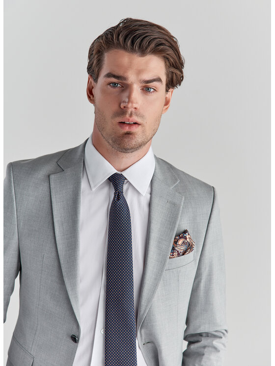 Pako Lorente Pako Lorente Marynarka P22SF-3G-006 Szary Slim Fit