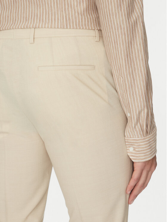 HUGO HUGO Garnitur Arti/Hesten232X 50540341 Beżowy Extra Slim Fit
